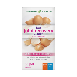 Genuine Health récupération rapide avec NEM, 60 capsules