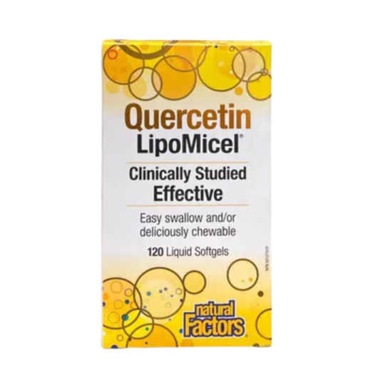 Quercetin LipoMicel Matrix, 120 Softgels | Safest & Easiest Shopping Vitamins Online | VITASHOP