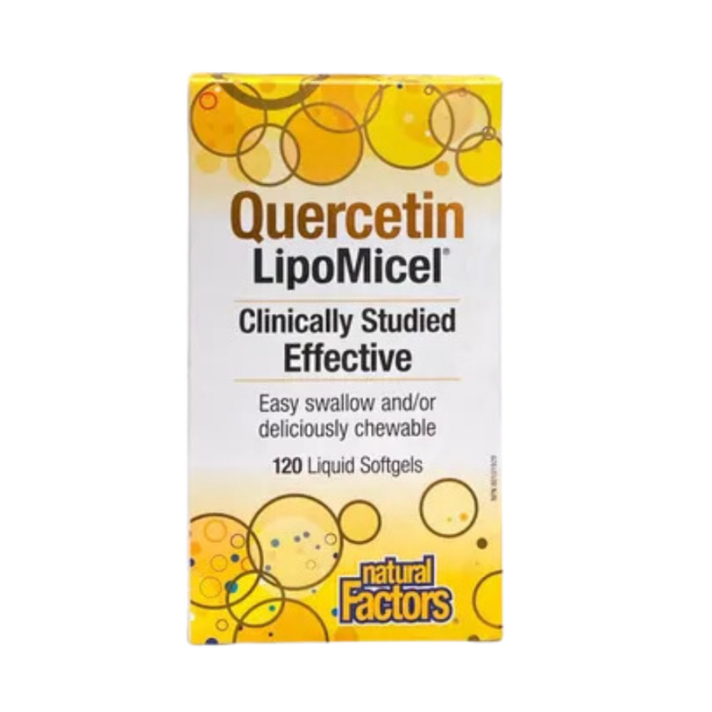 Quercetin LipoMicel Matrix, 120 Softgels | Safest & Easiest Shopping Vitamins Online | VITASHOP