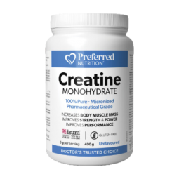 Preferred Nutrition Poudre micronisée monohydraté créatine (400g)