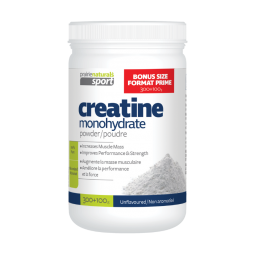 Prairie Naturals 크레아틴 Monohydrate BONUS 크기 (300g + 100g)