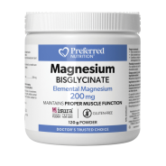 Preferred Nutrition Magnesium Bisglycinate Powder 200 mg, 120 g | Unbeatable Prices, Daily Deals | VITASHOP