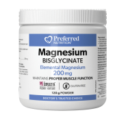 Preferred Nutrition 마그네슘 비스글리시네이트 파우더 200 mg, 120 g | 압도적인 가격, 데일리 특가 | VITASHOP