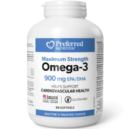 Preferred Nutrition Omega-3 900 mg EPA/DHA, 90 Softgels