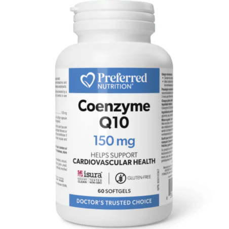 Preferred Nutrition Coenzyme Q10 150mg 60 Softgels