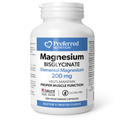 Preferred Nutrition Bisglycinate 植物胶囊200mg,150vcaps