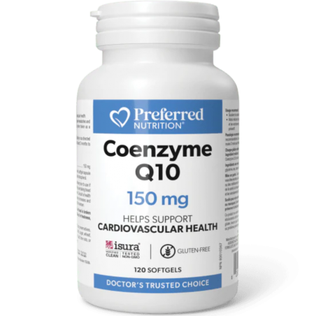 Preferred Nutrition Coenzyme Q10 150mg 120 Softgels