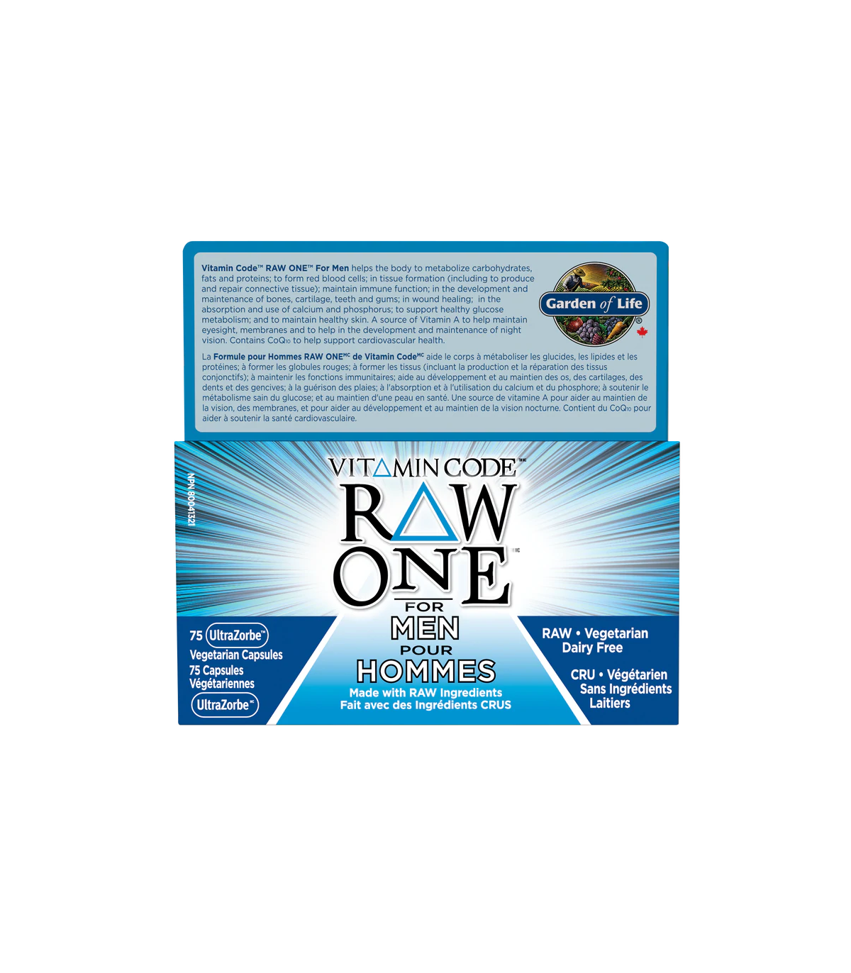 Garden of Life 가든 오브 라이프 비타민코드 RAW ONE 포맨 75베지캡슐 | 매일 업데이트되는 특가 상품 | VITASHOP