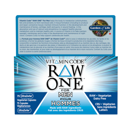 Garden of Life 가든 오브 라이프 비타민코드 RAW ONE 포맨 75베지캡슐 | 매일 업데이트되는 특가 상품 | VITASHOP