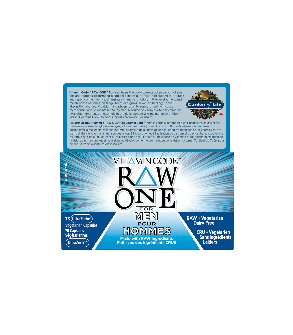 Garden of Life 가든 오브 라이프 비타민코드 RAW ONE 포맨 75베지캡슐 | 매일 업데이트되는 특가 상품 | VITASHOP