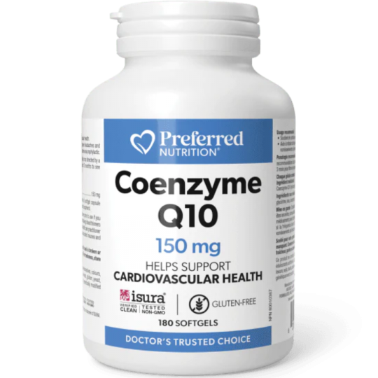 Preferred Nutrition 코엔자임 Q10 150mg 180 Softgels