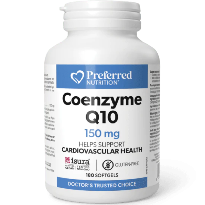 Preferred Nutrition 코엔자임 Q10 150mg 180 Softgels