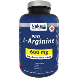 Naka 플래티넘 L-Arginine 150 vcaps 보너스 크기