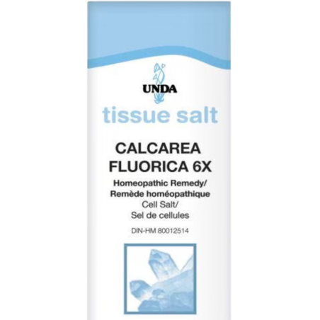 UNDA Calcarea Fluorica 6X Tissue Salt 100 Tablets
