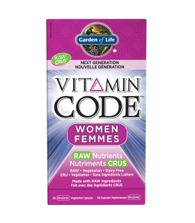 Garden of Life Vitamin Code Women RAW Nutrients 60 Vegi Capsules | Unbeatable Prices, Daily Deals | VITASHOP