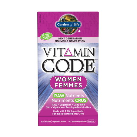 Vitamin Code Women RAW Nutrients 60 Vegi Capsules | Safest & Easiest Shopping Vitamins Online | VITASHOP