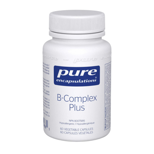 Pure Encapsulations B-Complex Plus 60 Capsules | Unbeatable Prices, Daily Deals | VITASHOP