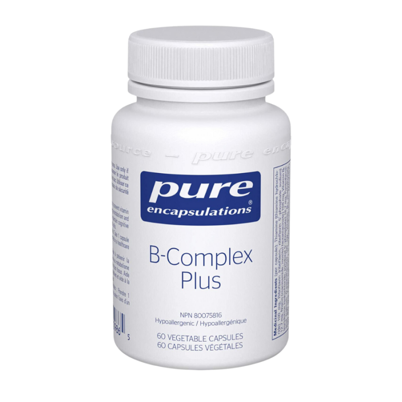 Pure Encapsulations B-Complex Plus 60 Capsules | 每天不同折扣, 全网最低价格 | 种类齐全的保健品店铺 VITASHOP, 只有你想不到, 没有你买不到 !