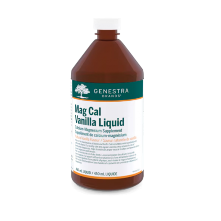 Genestra Mag Cal Vanilla Liquid 450 ml | Unbeatable Prices, Daily Deals | VITASHOP
