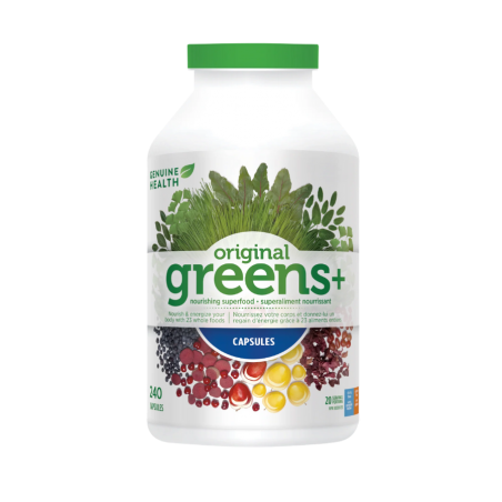 Genuine Health Greens+ 240 Capsules | Unbeatable Prices, Daily Deals | VITASHOP