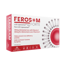 Ferosom Forte LCE Supplément de fer liposomal - 20 VCaps