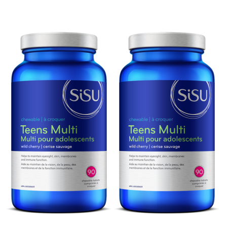 SISU Teens Multi Chewable Cherry, 90 comprimés à croquer | Prix imbattables, Bonnes Affaires du jour | VITASHOP