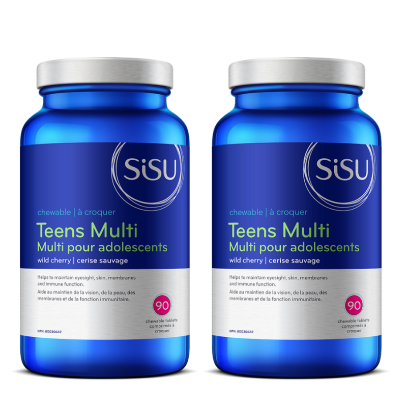 SISU Teens Multi Chewable Cherry, 90 comprimés à croquer | Prix imbattables, Bonnes Affaires du jour | VITASHOP
