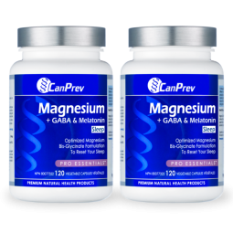 CanPrev Magnesium Sleep + GABA Melatonin 120 Vegi Capsules | Unbeatable Prices, Daily Deals | VITASHOP
