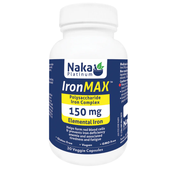 Naka Platinum Iron Max 30 vcaps BONUS SIZE