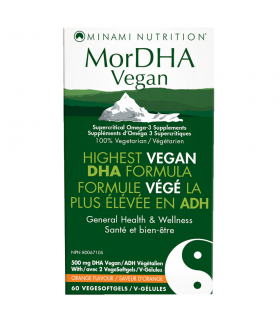 MINAMI NUTRITION VeganDHA  250 mg 60 VG Softgels | Unbeatable Prices, Daily Deals | VITASHOP