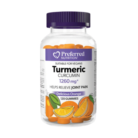Preferred Nutrition 姜黄素 1260 毫克 120 粒软糖
