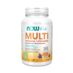 현재 위치 Kids® Multi Vitamins Chewable Tablets, 포도 스플래시