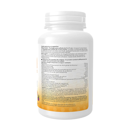 현재 위치 Kids® Multi Vitamins Chewable Tablets, 포도 스플래시