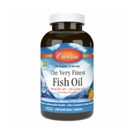 Carlson The Very Finest Fish Oil Orange 240 softgels