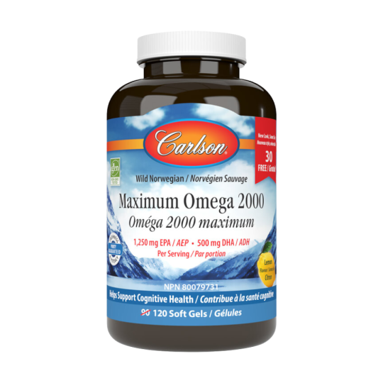 Carlson Maximum Omega 2000 120 Comprimés