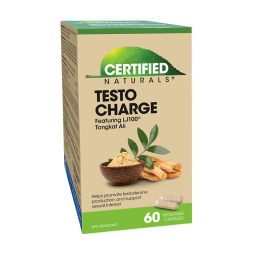 Certified Naturals Testo Charge avec LJ100 60 vcaps