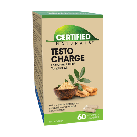 Certified Naturals Testo Charge with LJ100 60 vcaps