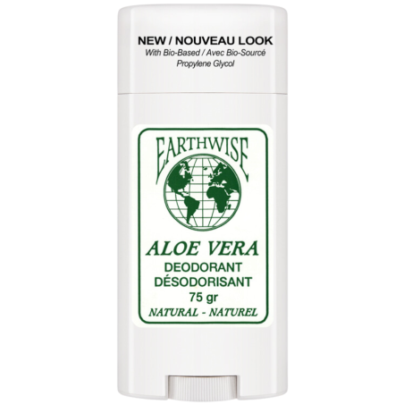 Earthwise Aloe Vera Natural Deodorant Stick 75 g