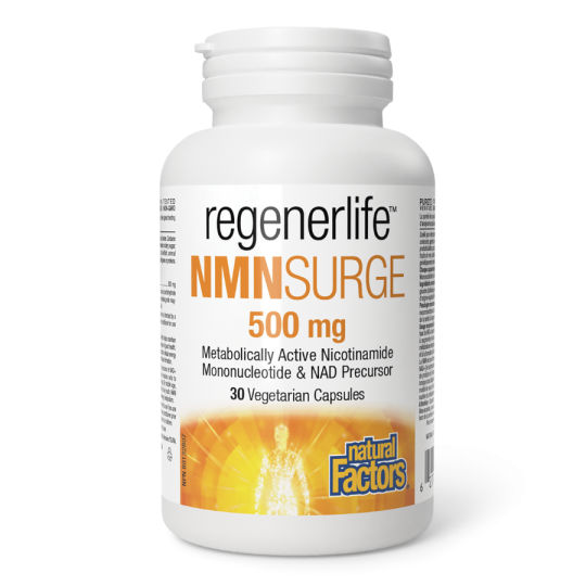 Natural Factors NMNSurge 500mg 30 Vegetarian capsules