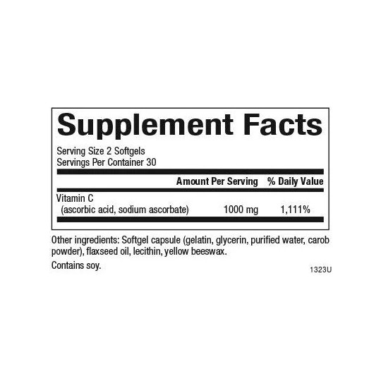 Natural Factors Liposomal Vitamin C 1000 mg 180 Liquid Softgels | Unbeatable Prices, Daily Deals | VITASHOP