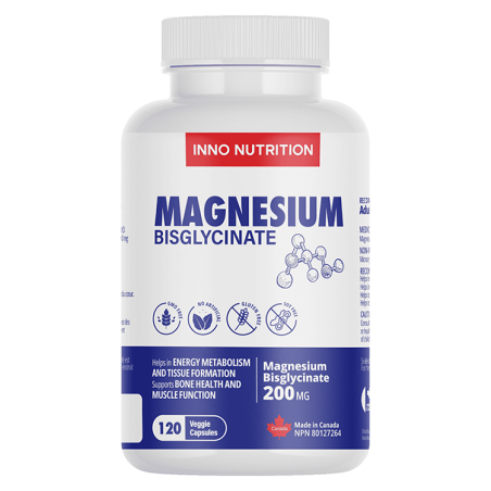 Magnésium Bisglycinate 200mg 120Capsules