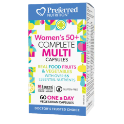 Preferred Nutrition Women's 50+ Complete Multi 60 Vcaps