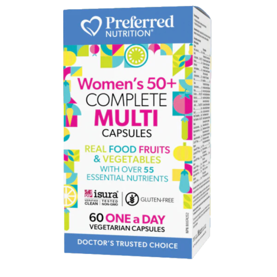 Preferred Nutrition Women's 50+ Complete Multi 60 Vcaps