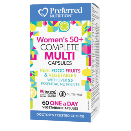 Preferred Nutrition 여성용 50+ 컴플리트 멀티 60 V캡