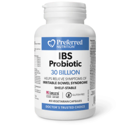 Preferred Nutrition IBS 프로바이오틱스 300억 45 V캡