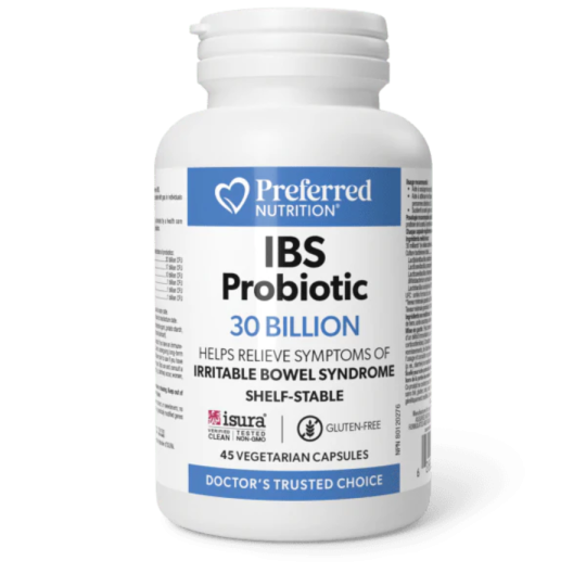 Preferred Nutrition IBS 프로바이오틱스 300억 45 V캡