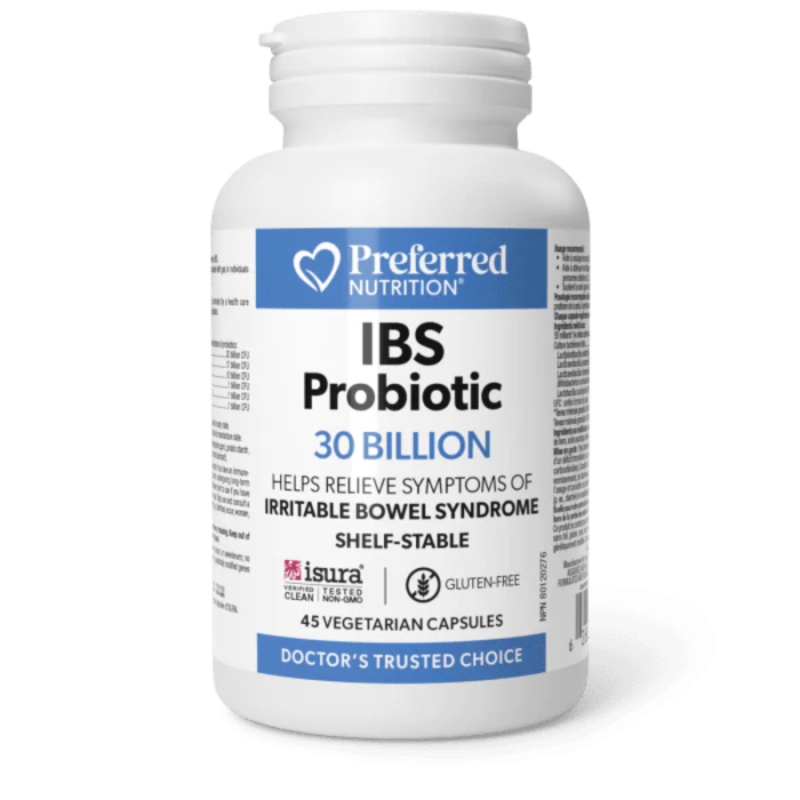 Preferred Nutrition IBS 益生菌 300 亿 45 粒胶囊