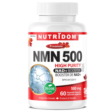 Nutridom NMN 500mg, 니코틴아마이드 모노뉴클레오타이드