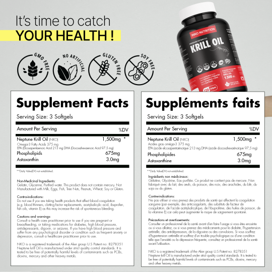 INNO NUTRITION Krill Oil 1500 120 Softgels | Unbeatable Prices, Daily Deals | VITASHOP
