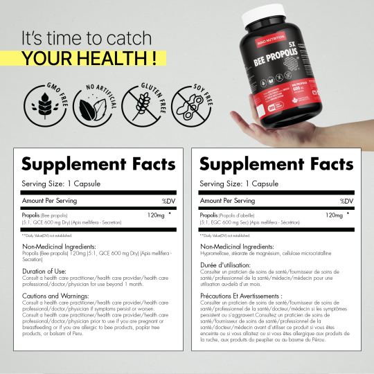 INNO NUTRITION Bee Propolis 200 Capsules | Unbeatable Prices, Daily Deals | VITASHOP